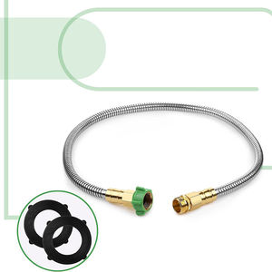 DD2925 <span class=keywords><strong>tuyau</strong></span> en métal robuste et connecteur de <span class=keywords><strong>tuyau</strong></span> en acier inoxydable prolongateur d'extension de <span class=keywords><strong>tuyau</strong></span> d'eau potable de jardin - Product Image 2