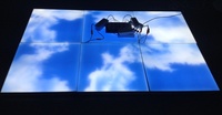 Panneau LED 600x600 36W 24V, lumière plate artistique peinte, ciel bleu nuages blancs, peut être encastré, monté en surface, intégré au plafond