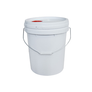 Bán Buôn <span class=keywords><strong>5</strong></span> Gallon/<span class=keywords><strong>Gal</strong></span> 20L Nhiệm Vụ Nặng Nề Trắng Sơn Dầu Rửa PP Nhựa Xô Với Nắp Xử Lý Cho Bột Giặt - Product Image 3