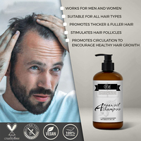 Shampooing et après-shampoing végétaliens à l'huile d'argan du Maroc pour la croissance des cheveux, marque privée, naturels