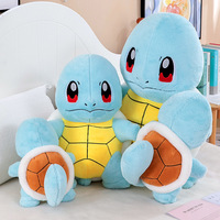 Boneka Squirtle Lucu, Boneka Kura-kura, Boneka Ragdoll Grosir, Figur Mesin Cakar, Hadiah Ulang Tahun
