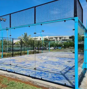 Canchas de <span class=keywords><strong>Padel</strong></span> panorámicas al aire libre de colores personalizados Canchas de <span class=keywords><strong>Padel</strong></span> <span class=keywords><strong>Cancha</strong></span> DE TENIS <span class=keywords><strong>Padel</strong></span> Court Doble/Individual - Product Image 5