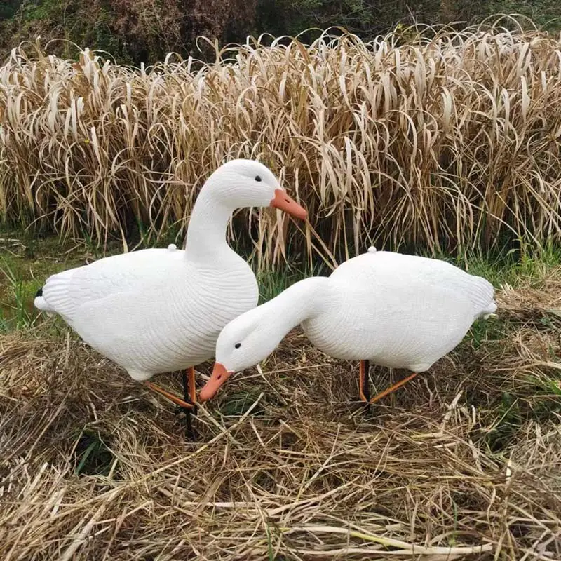 Kaz Decoys popüler yeni malzeme EVA katlanabilir plastik kaz avcılık Decoys hafif