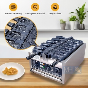 Máquina para Hacer Taiyaki, Helados y Waffles <span class=keywords><strong>de</strong></span> Pescado, 220/110V, Estilo Coreano, con Motor Nuevo, para Restaurantes - Product Image 5