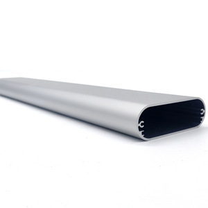 ท่ออลูมิเนียมอัลลอยด์รูปวงรี ยี่ห้อ Huante Metals ผ่านกระบวนการอโนไดซ์ ผลิตด้วยเครื่อง CNC สำหรับงานอุตสาหกรรม - Product Image 1