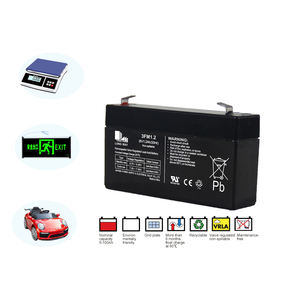 スケールカスタマイズ用の6V1.2AH充電式MF鉛蓄電池 - Product Image 6