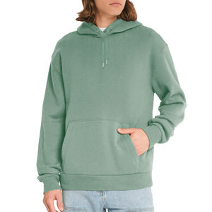 Sudadera con Capucha Clásica para Hombre – Sudadera de Felpa de Algodón Acogedora con Capucha Ajustable y Bolsillo Delantero para Otoño e Invierno - Product Image 2
