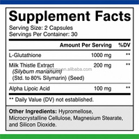Capsules de Glutathion Marque Blanche, Comprimés de Collagène Éclaircissants, Capsules de Vitamine C et E Liposomales, L-glutathion pour la Peau