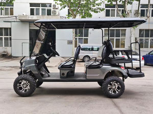 6 यात्री 6 सीटर स्टील नई ऊर्जा वाहन इलेक्ट्रिक यूटिलिटी बुगी गोल्फ कार्ट बिक्री के लिए - Product Image 3
