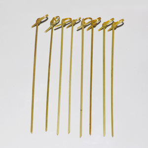 Brochettes en bambou fabriquées en Chine, les moins chères, robustes, sans éclats, zéro déchet, bâtonnets en bambou pour la restauration hôtelière de luxe - Product Image 2