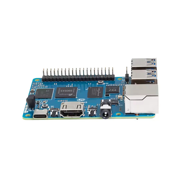 Banana PI BPI M5 New Generation Single Board Computer Amlogic S905X3 Quad Core Cortex-A55 With 4GB RAM and 16G EMMC