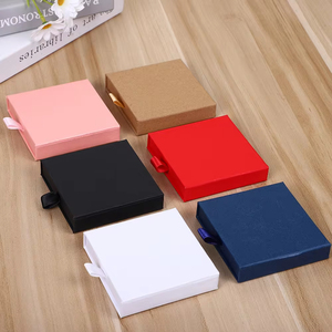 Caja de Regalo de Cartón Rígido de Lujo con Logotipo Personalizado, con Cajón Deslizante y Cinta, para Joyería, Velas y Cosméticos - Product Image 2