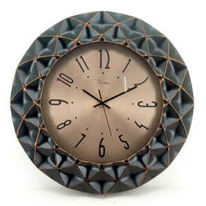 2018 New Design Chocolate Color Luxury Modern 45cm Wall <b>Clock</b> - Product Image 1