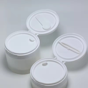 New Arrive 30ml 100ml PP Airless <b>Pump</b> <b>Bottles</b> White Face Cream Jar Screen Printed Custom Logo for Cosmetic 150g - Product Image 4