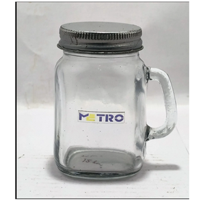 Frasco de Vidrio Premium de 120 ml, con Tapa Hermética, Apto para Alimentos, para Almacenar Miel, Mermelada y Especias, para Uso en la Cocina del Hogar - Product Image 1