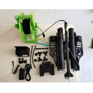 โดรนใต้น้ำรุ่นใหม่ HD 360 องศา กล้องมองกลางคืน กันน้ำ IP68 รับน้ำหนักได้ 20 กก. สำหรับดำน้ำยิงปลา ค้นหาปลา บันทึกภาพ - Product Image 1