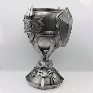 En stock gros trophée en plastique personnalisé coupe médailles plaques football basket karaté trophées pour cérémonie sportive éducation - Product Image 2