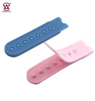 Boucles de Fermeture Réglables en Plastique PE à 7 Trous pour Casquettes, Accessoires de Chapeaux de Couleurs Variées, Boucles en Plastique Réglables pour Casquettes Snapback