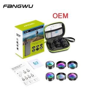 Bộ Ống Kính Máy Ảnh Điện Thoại Di Động Chất Lượng Cao Cho Điện Thoại Thông Minh 3 6 Trong 1 - Product Image 1