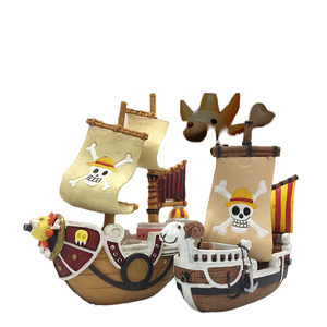 Nuovo Paesaggio Marino con Nave Pirata Merry di One Piece, Decorazione in Resina per <span class=keywords><strong>Acquario</strong></span> <span class=keywords><strong>e</strong></span> Terrario, Evitamento del Naufragio, Prodotto in Cina - Product Image 1