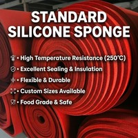 Rouleau de feuille d'éponge en silicone à cellules ouvertes poreuses, haute densité, résistant à la chaleur, pour presse à chaud et table à repasser