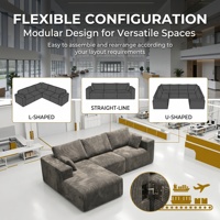 Nouveau design de luxe, canapé modulaire compressé en forme de L, canapé-lit inclinable, ensemble de meubles de salon, fabricant de canapés pour la maison de luxe