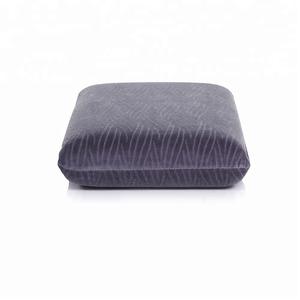 Almohada de Fibra de Bambú con Memoria, 60x40cm, Forma de Ola, Soporte para el Cuello, para Uso en el Dormitorio - Product Image 4