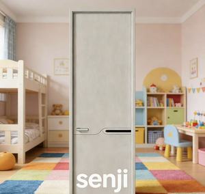 Elegante <span class=keywords><strong>Porta</strong></span> in Legno <span class=keywords><strong>Rosa</strong></span> per Interni Moderni con Finitura di Alta Qualità e Design Elegante per <span class=keywords><strong>Hotel</strong></span>, Camere da Letto, Ospedali - Product Image 2
