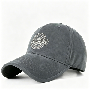 Casquette de baseball unisexe 6 panneaux en coton lavé doux, respirante et de qualité supérieure, avec broderie artistique personnalisée, ajustable, style hip-hop, pour un look romantique et décoratif. - Product Image 3