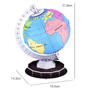 <span class=keywords><strong>Puzzle</strong></span> <span class=keywords><strong>globe</strong></span> <span class=keywords><strong>3D</strong></span> en carton, modèle de <span class=keywords><strong>globe</strong></span> à colorier, cadeau pour enfants - Product Image 5