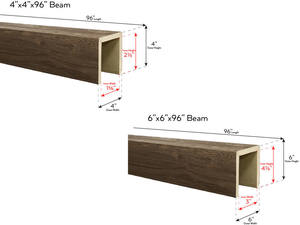 Vigas Decorativas de Imitación de Madera para Techos, Productos Arquitectónicos para Techos, Vigas de Imitación de Madera para Techos de Estilo Herencia - Product Image 3