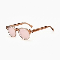 Lunettes teintées rose FL-41 avec teintes multi-niveaux pour l'éclairage fluorescent intérieur et la lumière du soleil extérieure