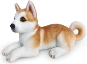 Mainan hewan boneka kustom anjing mewah realistis anak anjing seperti hidup - Product Image 3