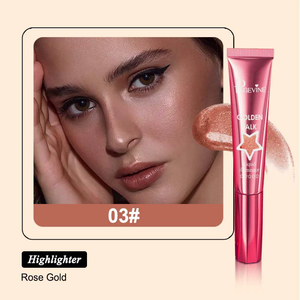 Resaltador líquido todo en uno Stick 1 Swipe Glow para ojeras Puente de la nariz Clavícula con opción Shimmer Matte - Product Image 4