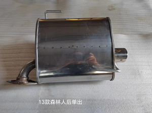 斯巴鲁森林人传统汽车排气系统消声器提示直接安装排气管汽车零件排气消声器 - Product Image 5