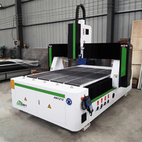Machine à bois allemande 1200x1200 CNC Router Petite 3 axes Contrôle DSP Moteur pas à pas/servo Moteur à broche unique