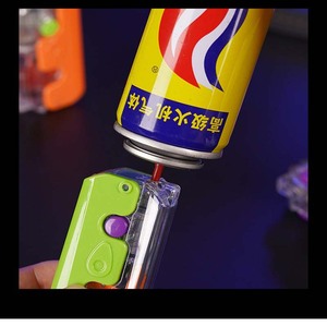 Encendedor Creativo con Forma de <span class=keywords><strong>Cuchillo</strong></span> de Rábano, Encendedor de Gas con Llama Roja, Encendedor Inflable Resistente al Viento - Product Image 5