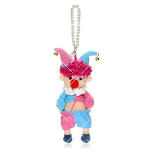 All'ingrosso fai da te pagliacci colorati tessuti a mano e personalizzabili per regalare a natale Halloween e pasqua simpatici bomboniere - Product Image 1