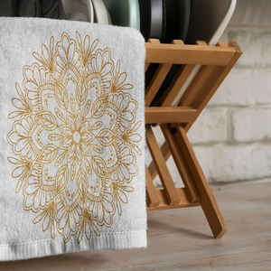 Décoration de cuisine à thème islamique du Ramadan, serviette personnalisée du Ramadan, design islamique, serviettes à thé/cuisine, fournitures pour la fête de l'Aïd al-Fitr - Product Image 5