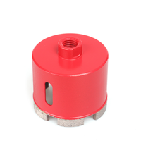 Foret diamanté sinterisé haute performance pour perçage de métaux, garantie 3 ans, longueur 60 mm, tige M14