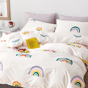 Bộ Ga Trải Giường 100% Cotton Bộ Ga Trải Giường Bằng Vải Bông Mềm Mại Bộ Chăn Ga Gối - Product Image 6
