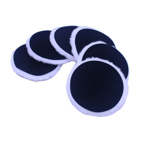 Disque de polissage auto-adhésif en laine, 34567 pouces, doux et non abrasif, pour meuleuse d'angle, détaillage automobile, céramique, verre, meubles - Product Image 4
