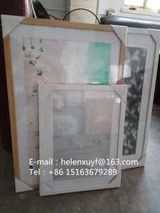 <span class=keywords><strong>Cadre</strong></span> <span class=keywords><strong>photo</strong></span> en résine plastique avec panneau en verre blanc <span class=keywords><strong>40x60</strong></span>, style classique <span class=keywords><strong>pour</strong></span> la décoration de la maison - Product Image 6