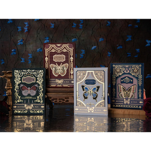 ヴィンテージバタフライハンドブックハードカバークリエイティブ多機能カラーインナーページ112枚学生ノート - Product Image 1