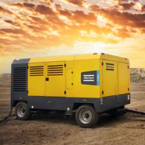 Compresseur d'air mobile diesel Atlas Copco V900 Copco 25 bar 360 psi Atlas 800cfm 900cfm Atlascopco haute pression - Product Image 4