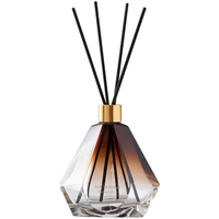 Bouteille en verre de couleur unique de luxe grand diffuseur de roseau vide de 100ml 150 200 500 avec des bâtons de bouchon