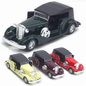 Die cast car modelo 1:32 classic car brinquedos presente modelo carro vintage