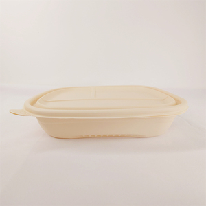 Récipient alimentaire avec couvercle <span class=keywords><strong>plateau</strong></span> d'emballage emballage alimentaire biodégradable coquille de palourde boîte <span class=keywords><strong>à</strong></span> <span class=keywords><strong>emporter</strong></span> de restauration rapide jetable - Product Image 4