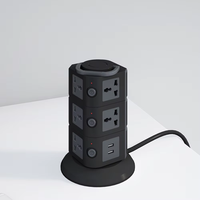Multiple Plug Handle Tower Extension Board Protection contre les surcharges Extension électrique Trailing Socket Universal Outlet Power Strip
