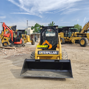 รถตักล้อยาง Caterpillar Cat 226B3 มือสองคุณภาพดีราคาถูกสำหรับส่งออก รถตักล้อยาง CAT226D มือสองสำหรับขาย - Product Image 6